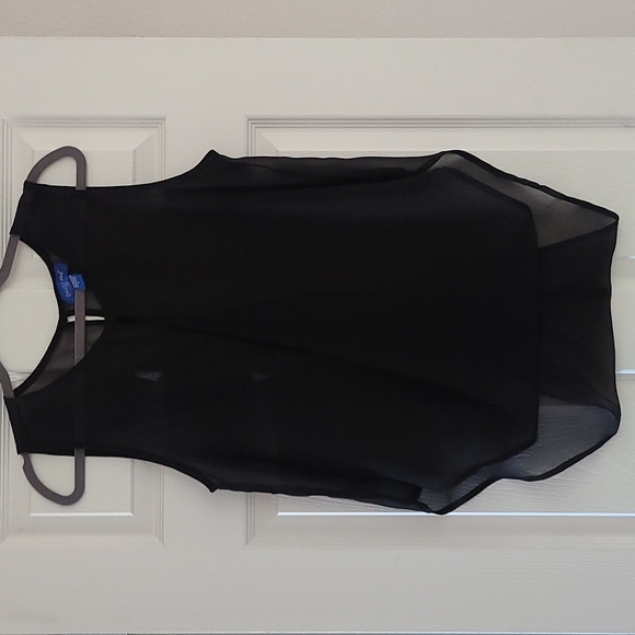 Envy Me Black Sheer Top - Picture 1 of 7